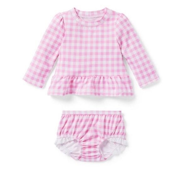 Janie and Jack size 0-3 months 2 pieces swimsuit - Picture 1 of 3